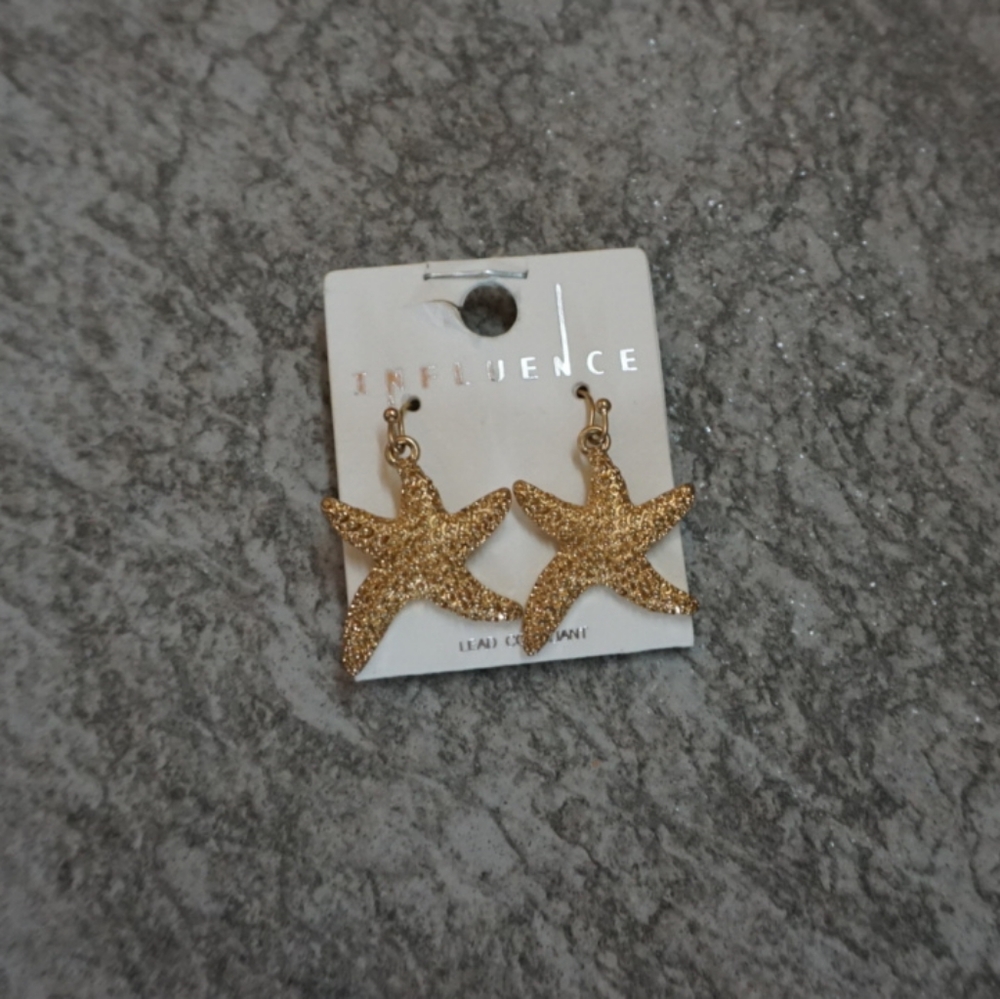 Starfish earrings